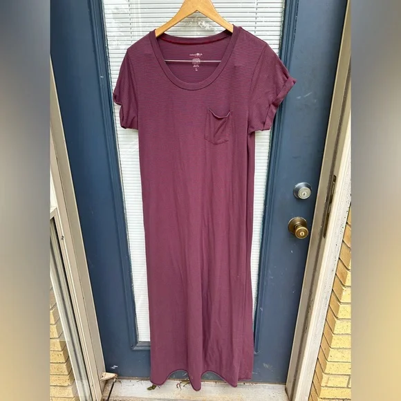 short sleeve burgundy maxi dress Farm Rio Women's Laces Short Sleeve Maxi Dress, Glam Tapestry Burgundy   Bluefly